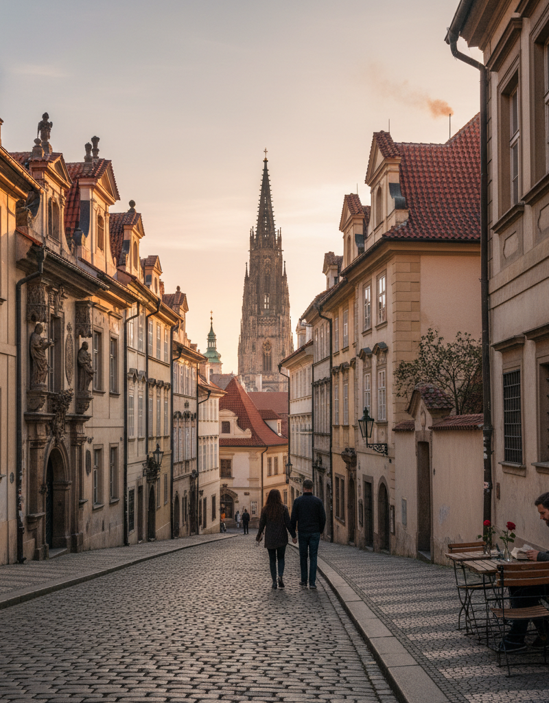 Prague, Czechia walking tour destination
