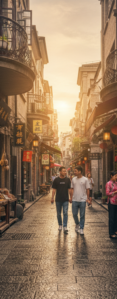 Shanghai, China walking tour destination